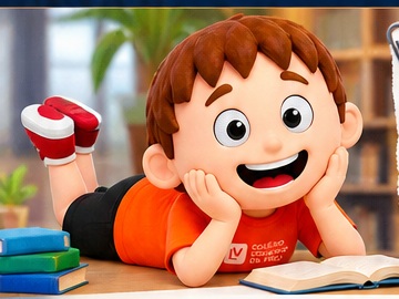 Leozinho, mascote da biblioteca